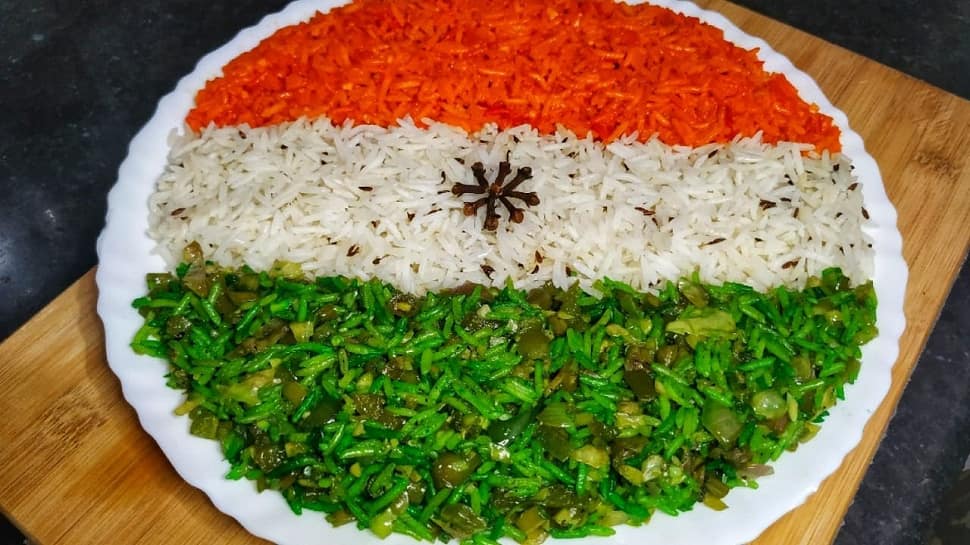 Tri-coloured Pulao