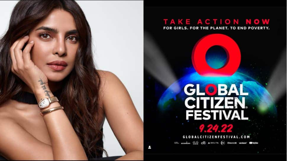 Priyanka Chopra to host &#039;Global Citizen Festival&#039; featuring artists such as Jonas Brothers and Metallica