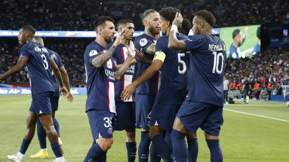 Lionel Messi remains scoreless as Neymar helps PSG beat Montpellier 5-2 in Ligue 1