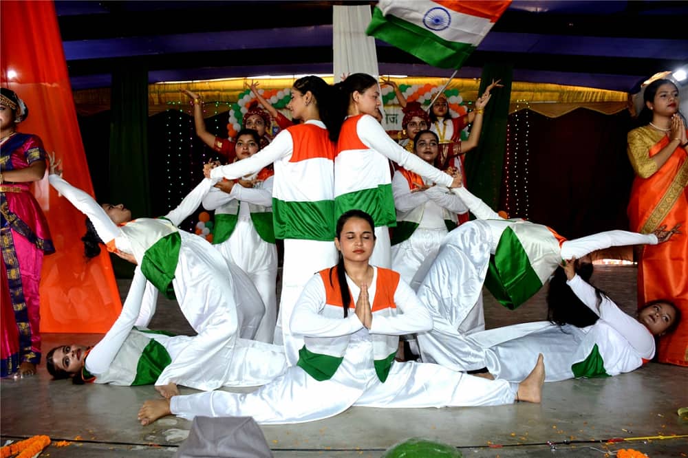 Independence Day rehearsals in Patna Women's College