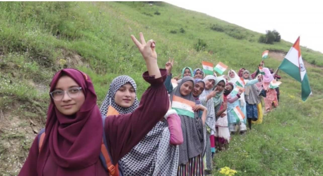 Independence Day 2022: Handmade tricolors hoisted at LoC in Gurez valley