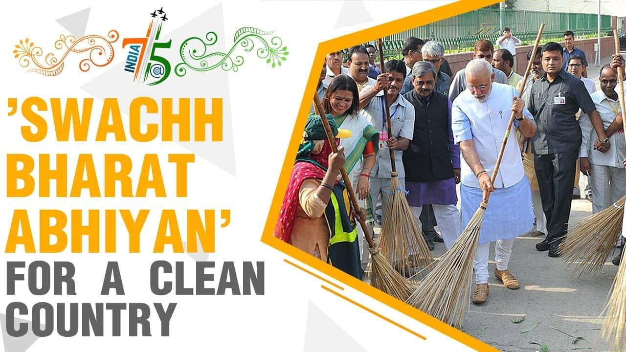 India@75 : 'Swachh Bharat Abhiyan' for a clean nation | Zee News