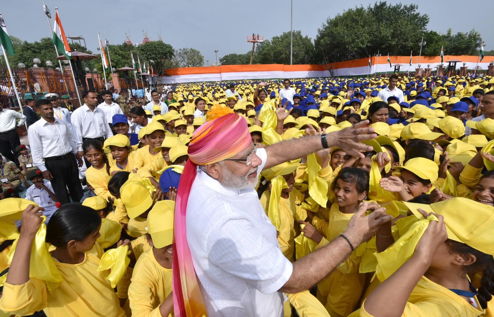 Prime Minister Modi on the occasion of 70th Independence Day