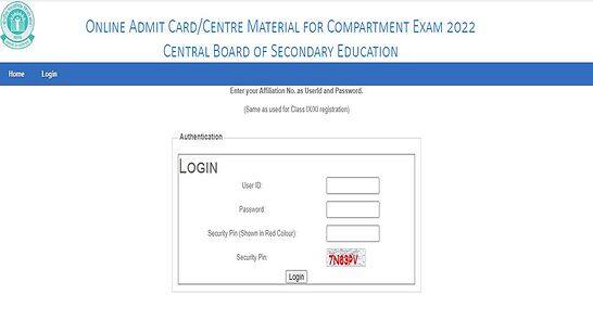 CBSE Compartment Exam 2022 Admit Card RELEASED on cbse.gov.in - Vimarsana News
