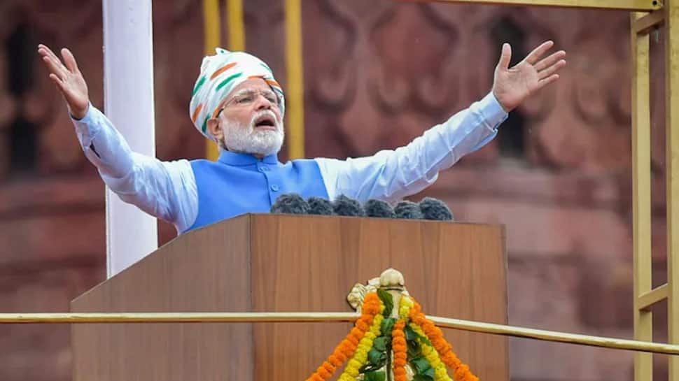 PM Narendra Modi hails &#039;Nari Shakti&#039; in Independence Day speech; Opposition asks who made &#039;Didi o Didi&#039; remarks 