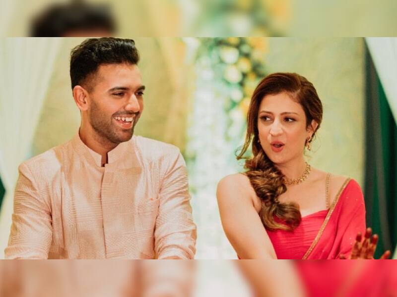 Team India and Chennai Super Kings all-rounder Deepak Chahar is set to make a comeback from injury in the three-match ODI series against Zimbabwe from Thursday (August 18). Chahar got married to long-time girlfriend Jaya Bhardwaj in a grand ceremony this year on June 1. (Source: Instagram)