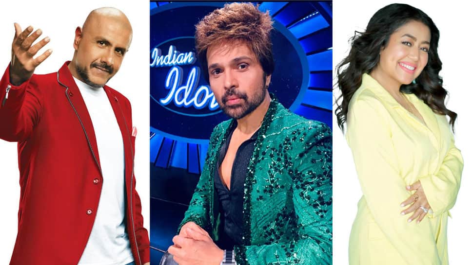 Indian Idol 13 Neha Kakkar, Vishal Dadlani and Himesh Reshammiya are