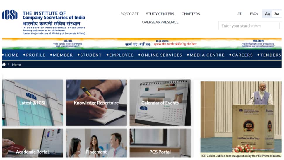 ICSI CS Result 2022 date: CS Professional, Executive Result releasing on THIS DATE at icsi.edu- Check latest notification here