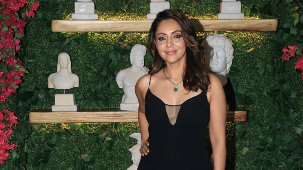 Shah Rukh Khan&#039;s wife Gauri Khan steals the show in bold black midi dress, see PICS