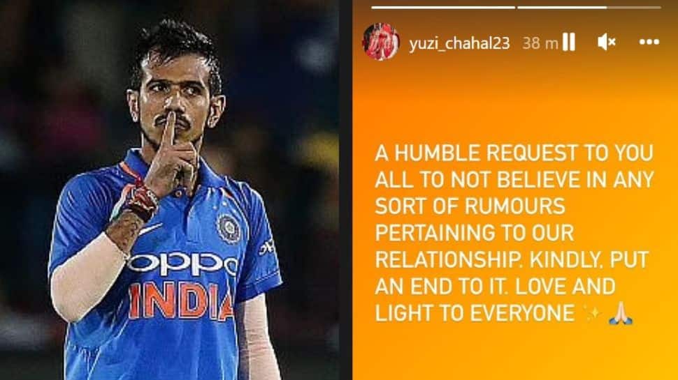 Humble Request Sex Videos - Yuzvendra Chahal finally breaks silence on rift with wife Dhanashree Verma  says, 'Put an end to...' | Cricket News | Zee News
