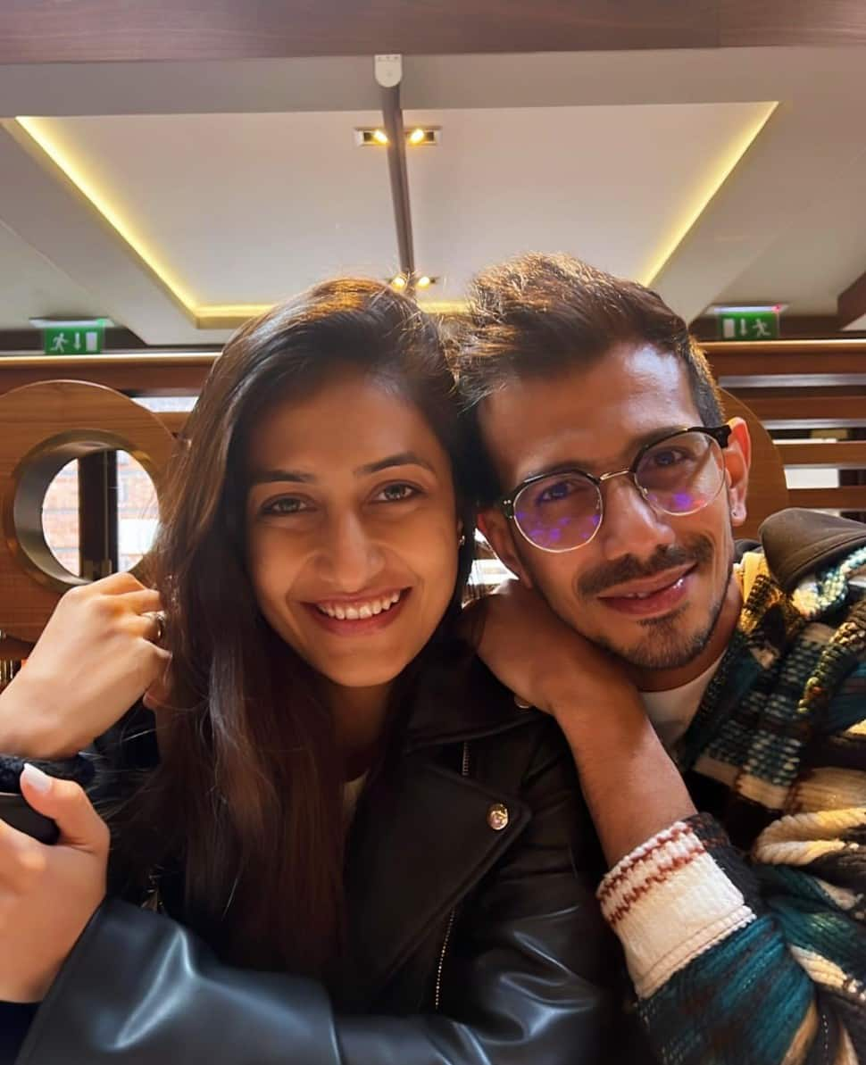 Yuzvendra Chahal and Dhanashree Verma admit that the COVID-19 lockdown gave them plenty of time to know each other and get closer. (Source: Twitter)