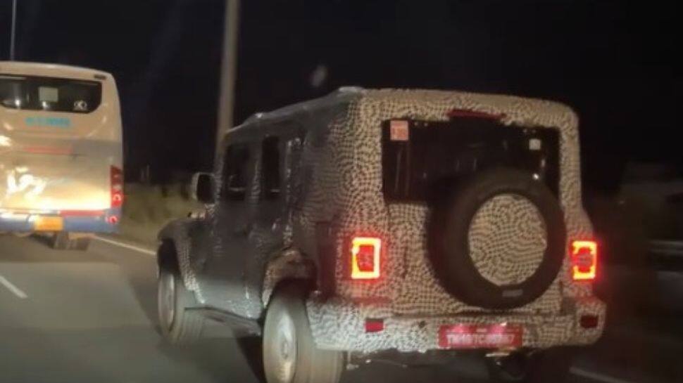 Mahindra Thar 5-door version India launch CONFIRMED! Spotted testing: Watch Video