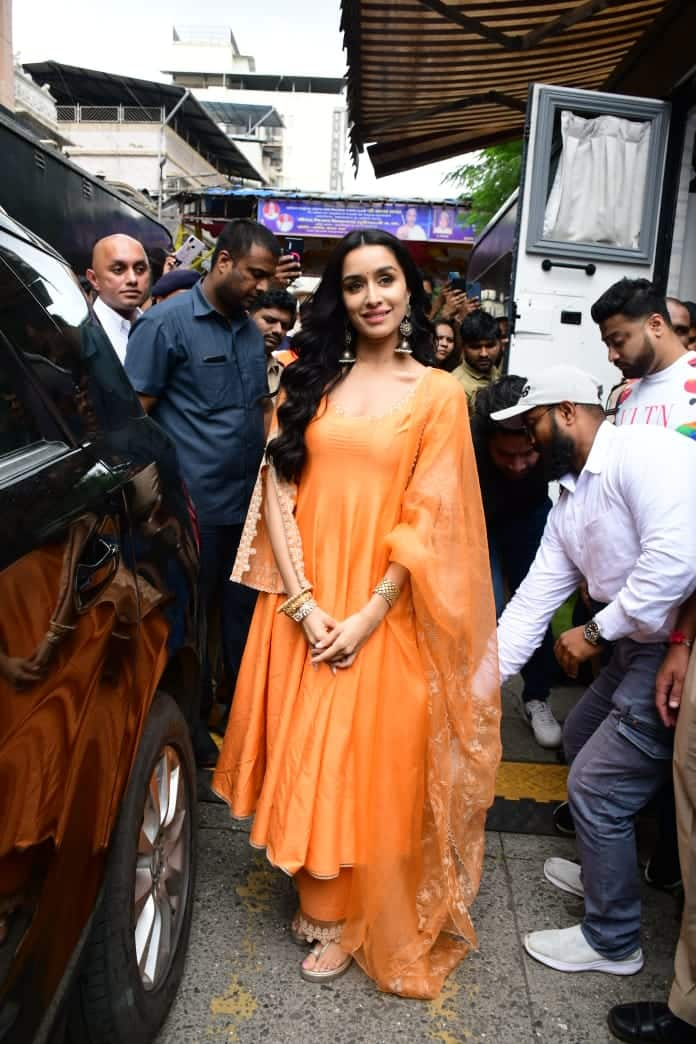 Shraddha attended the Dahi Handi event