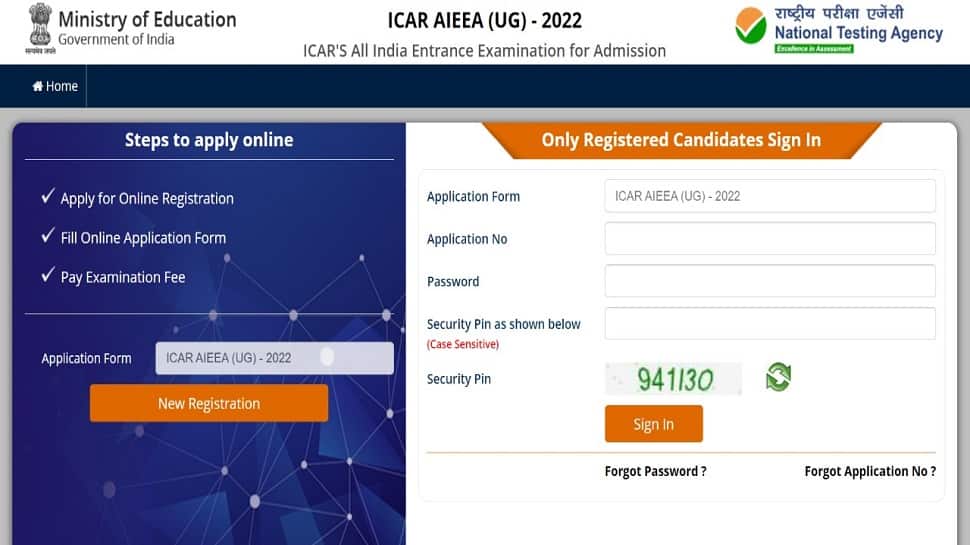 NTA releases ICAR Entrance Exam 2022 schedule at icar.nta.nic.in, check time table here