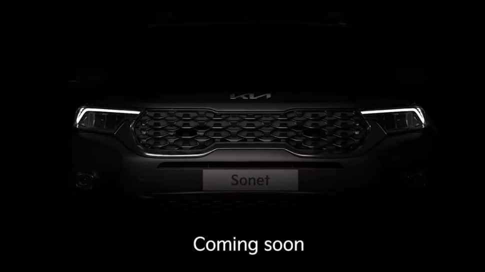 Kia Sonet X Line edition teased for first time, to launch soon in India