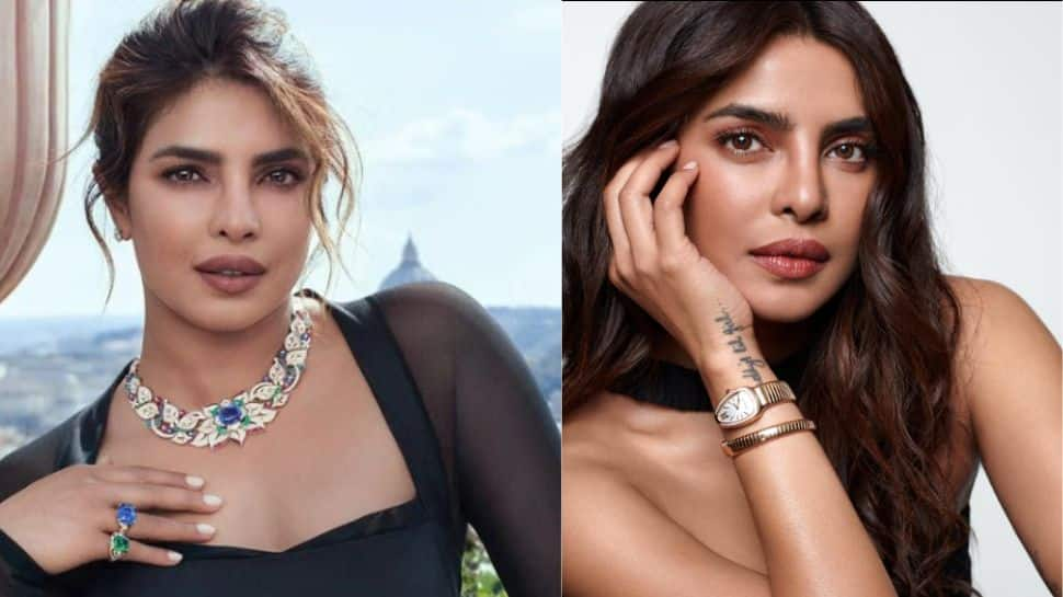 Priyanka Chopra&#039;s daughter wears bangles, anklets, mommy shares pic!