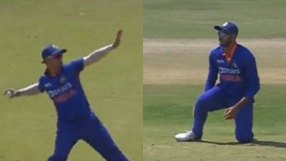 IND vs ZIM, 2nd ODI: Ishan Kishan hits Axar Patel with throw, spinner gets angry - Watch 