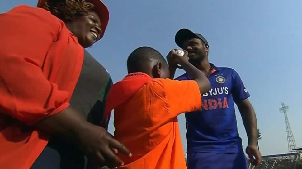 &#039;What a lovely moment&#039;: Sanju Samson wins fans&#039; hearts as he meets kid fighting cancer after IND vs ZIM 2nd ODI, check here