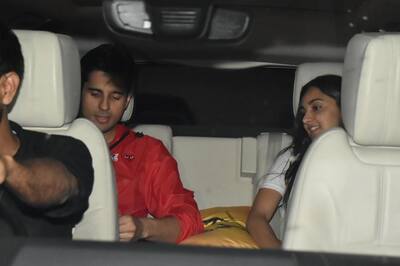 Sidharth Malhotra and Kiara Advani spotted 