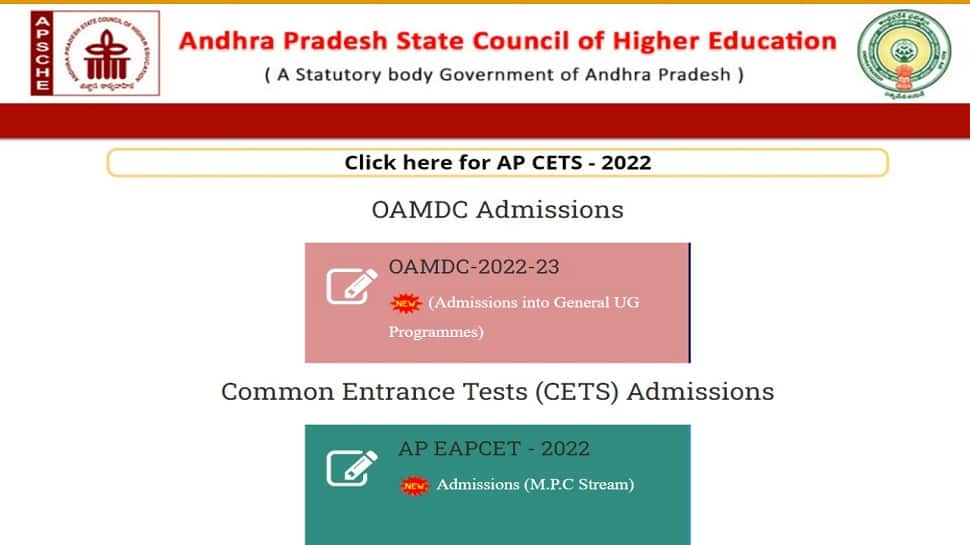 AP EAMCET 2022: Registration for Counselling begins TODAY at sche.ap.gov.in, here&#039;s how to apply