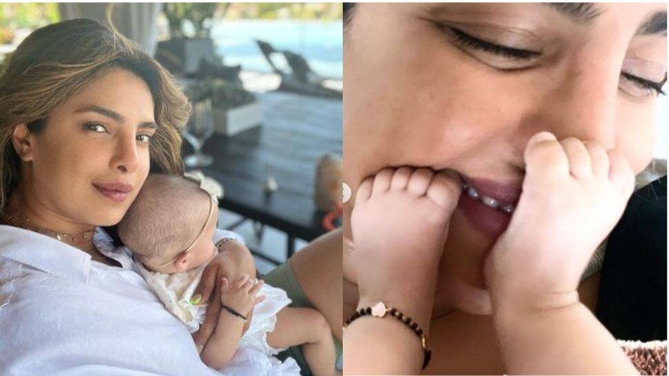 Priyanka Chopra teases fans with daughter Malti’s new pic, Parineeti Chopra and Dia Mirza react