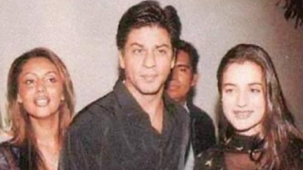 Ameesha Patel shares throwback PIC with Shah Rukh Khan, Gauri Khan