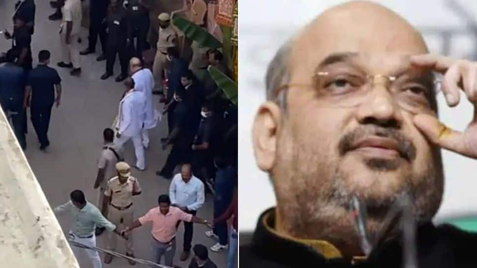 &#039;Gujarati SLAVES&#039;: Telangana BJP MP slammed for carrying Amit Shah&#039;s SHOES in viral video