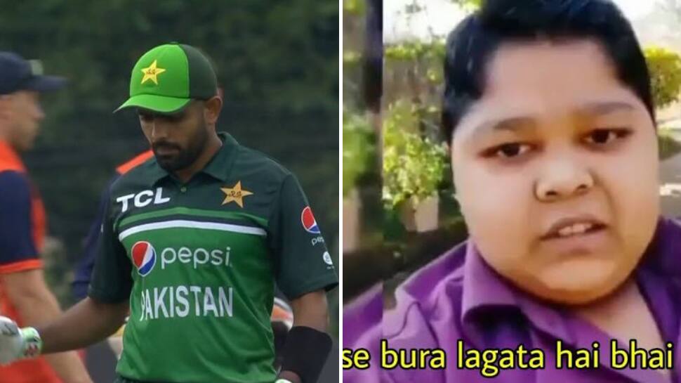 WATCH: Babar Azam calls Netherlands &#039;Scotland&#039;, gets trolled with &#039;dil se bura lgta h&#039; memes