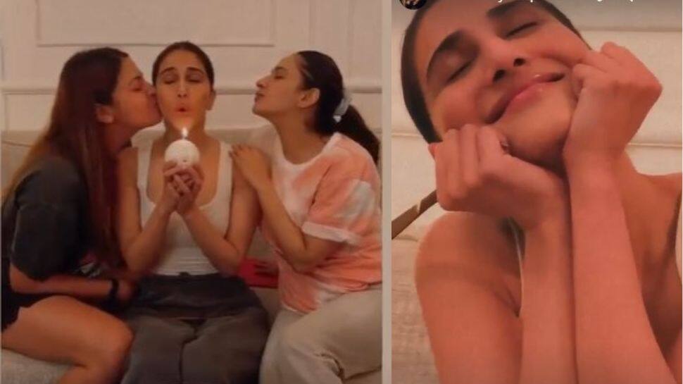 Vaani Kapoor tunes into her birthday with BFFs Anushka and Akansha Ranjan, See Pics