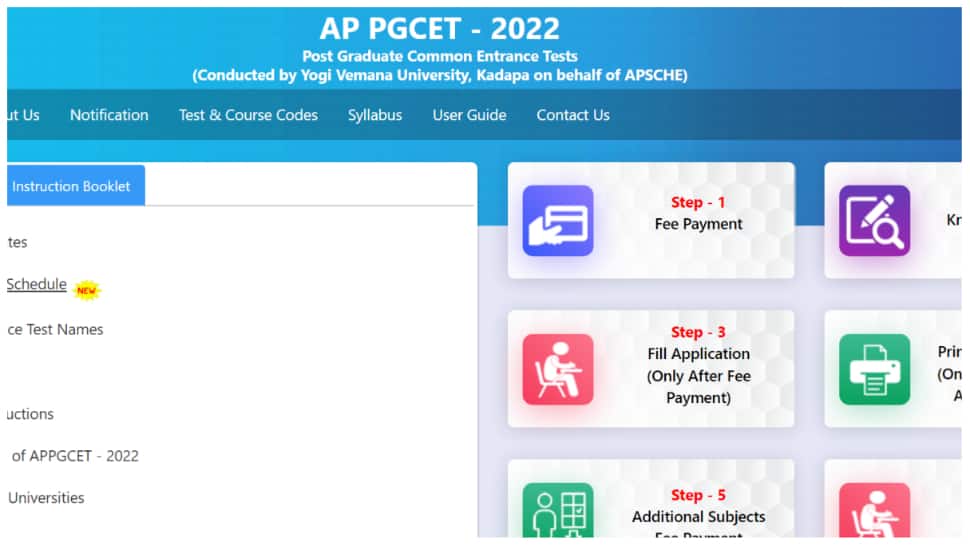 AP PGCET 2022 Exam dates announced on cets.apsche.gov.in- Check latest ...