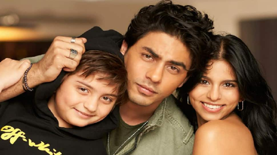 Suhana Khan&#039;s new click with siblings Aryan and AbRam takes over the internet!