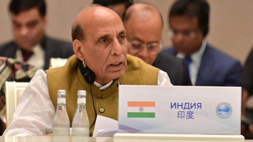 Rajnath Singh addresses SCO Defence Ministers&#039; meeting, calls terrorism one of most &#039;serious&#039; challenges