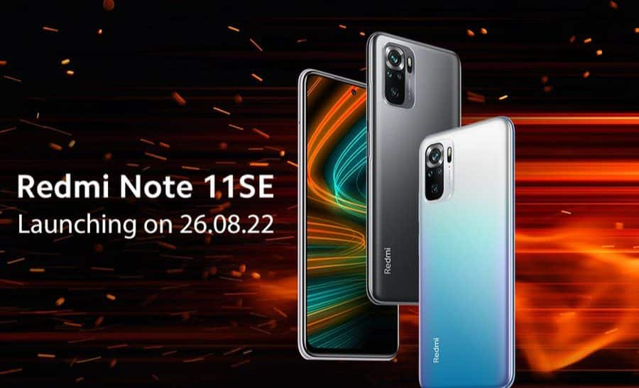 Redmi  will launch new gaming smartphone Redmi Note 11 SE on August 26; Check specs, booking date, more