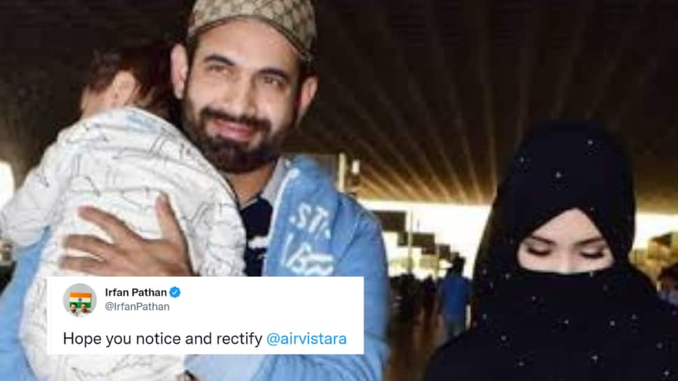 &#039;My wife and I had to..&#039;: Irfan Pathan slams Vistara airlines over &#039;rude behaviour and bad experience&#039;