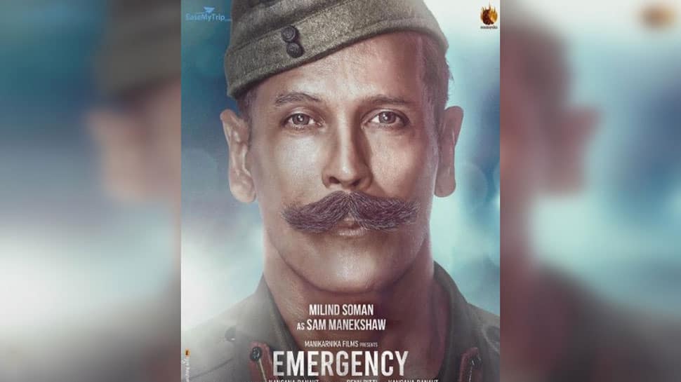 Emergency: Milind Soman’s first look as ‘war hero’ Sam Manekshaw out!