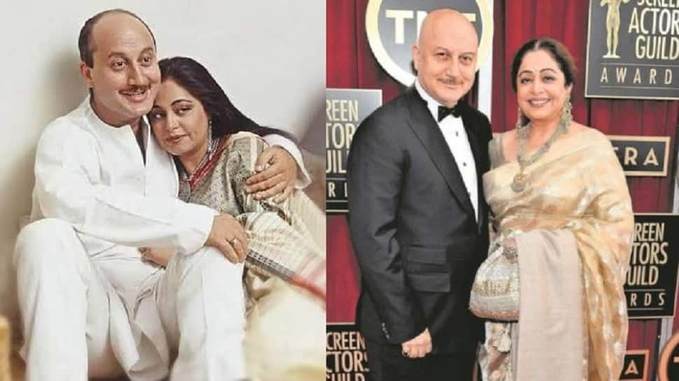 Anupam Kher and Kirron Kher mark 37 years of wedding bliss with a priceless PIC