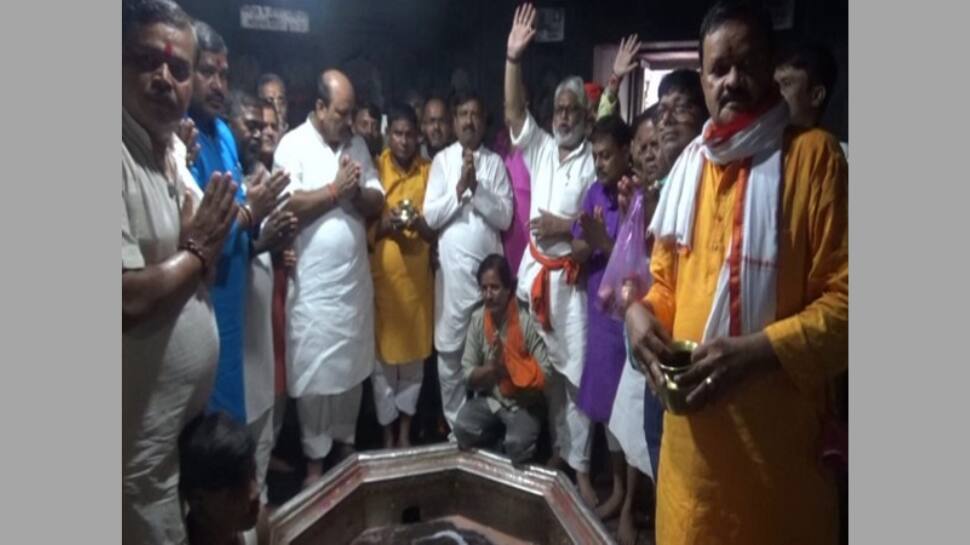 ‘Insult to Hindu faith’: BJP purifies temple after Muslim minister enters with CM Nitish Kumar