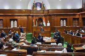 Delhi Assembly special session: Huge uproar in Delhi Assembly Zee News