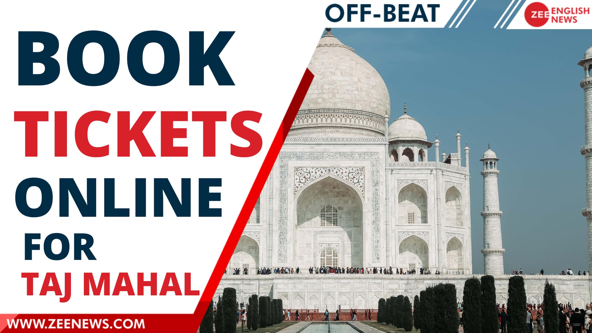 Taj Mahal to get online ticket booking system, offline counters to close |  Deets here | Zee News