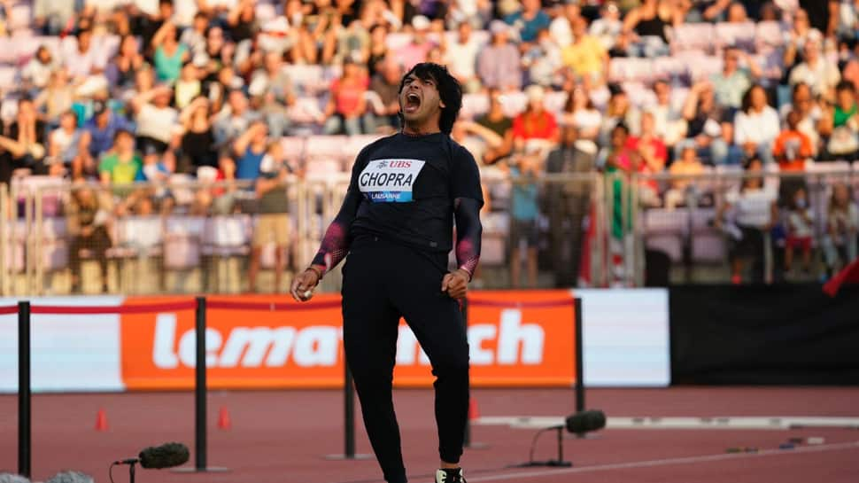 Neeraj Chopra back with a BANG! Throws 89.08m on return from injury to finish 1st at Lausanne Diamond League - WATCH 