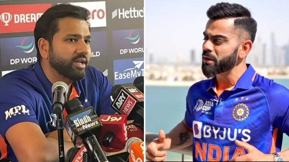 &#039;Ek mahine break...&#039;, Rohit Sharma breaks silence on Kohli&#039;s poor form ahead IND vs PAK Asia Cup 2022 clash