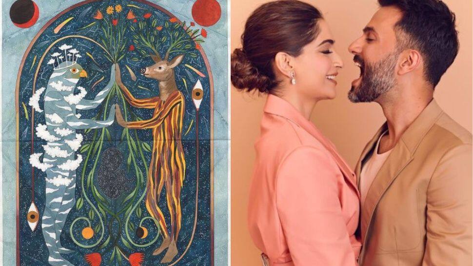 New parents Sonam Kapoor and Anand Ahuja create special artwork for baby boy