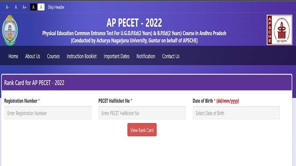 AP PECET 2022 Result DECLARED, direct link to check Manabadi marks memo here