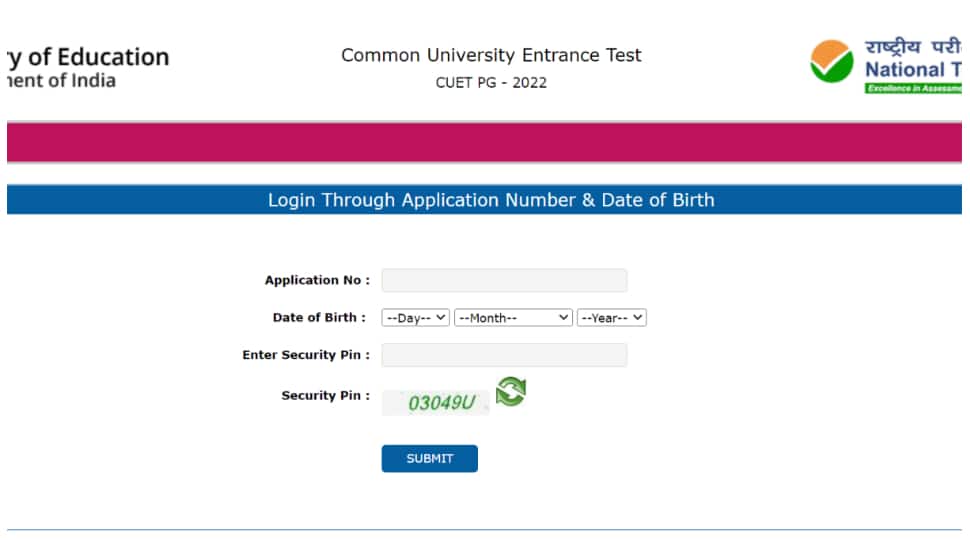 CUET PG 2022 Admit Card Phase 1 released at cuet.nta.nic.in- Here's how to download | India News - Vimarsana News
