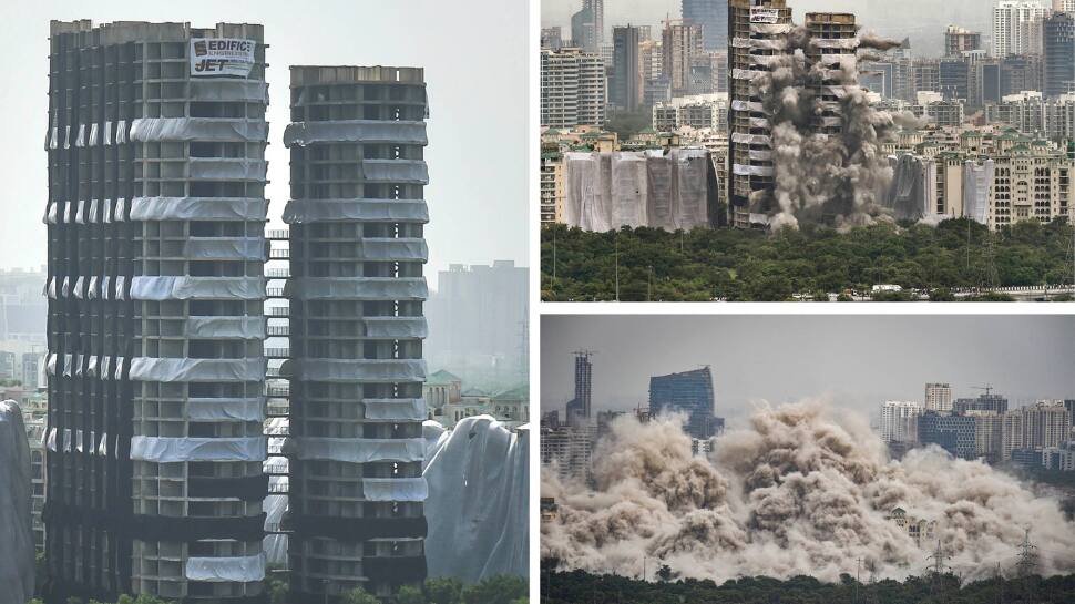 Noida twin towers demolished, what about illegal high-rise buildings in Mumbai: BJP leader writes to Eknath Shinde