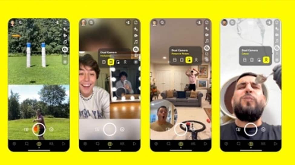 Snapchat lanceert dubbele camera om meerdere foto’s tegelijk te maken |  Technologie nieuws