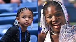Serena Williams daughter Olympia Ohanian rolls back the clock BEADS like mom