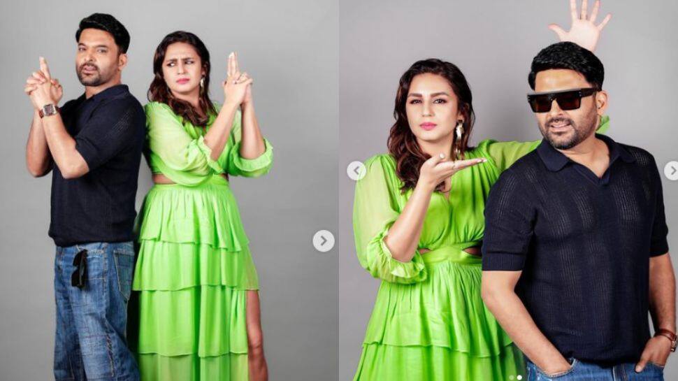 Kapil Sharma teases project with Huma Qureshi, share pics