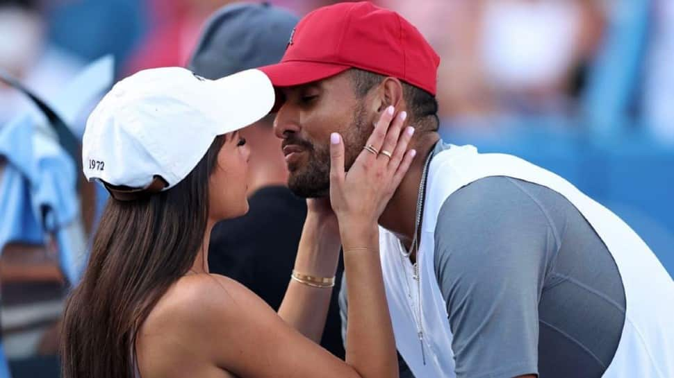 Wimbledon finalist Nick Kyrgios is currently taking part in US Open 2022. Kyrgios is in New York with model girlfriend Costeen Hatzi. (Source: Instagram)