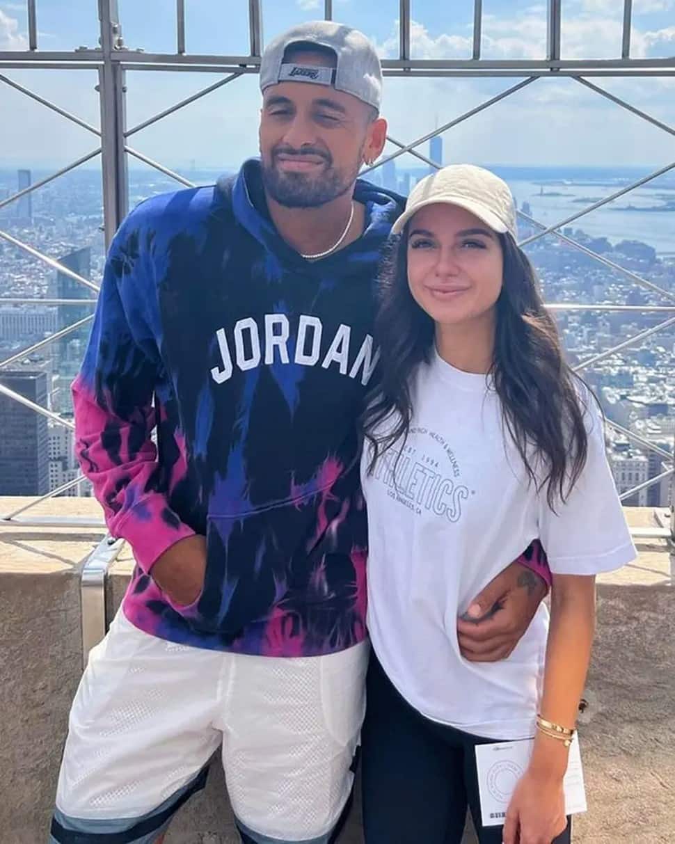 Costeen Hatzi shared posts of herself and Nick Krygios enjoying the Empire State Building and Broadway, while she also posted snaps of the pair at the Central Park Zoo. (Source: Instagram)